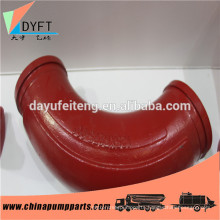 concrete pump truck construction spare parts twin walls boom elbows